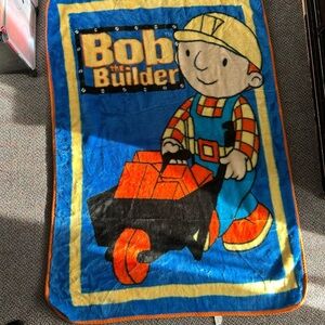 Bob The Builder Fleece Throw Blanket 43 X55